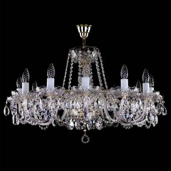 Хрустальная люстра ArtGlass ELSA XII CE